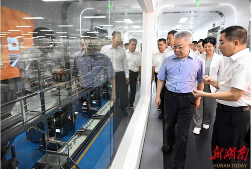 沈曉明調研綠色農產品及食品加工與計算機軟件開發新發展